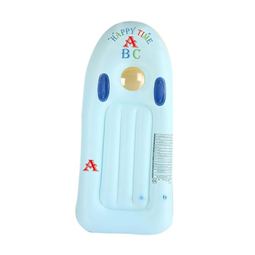 Aymzbd Kinder Aufblasbare Surfbrettwasserschwimmer, Jungen Mädchen, Aufblasbare Pool Floß Surfenkörperbrett für Pool Beach, Blau von Aymzbd