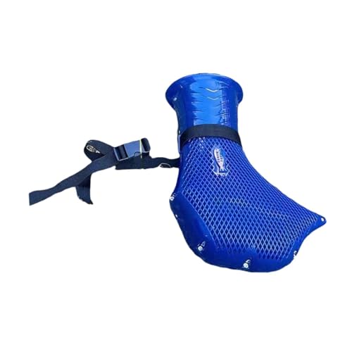 Aymzbd Korb, Angelzubehörhalter, Tragbarer Aufbewahrungsköderhalter für Gartengeräte, Halten von Sicheln, Blau von Aymzbd
