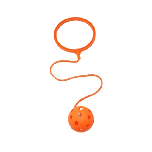 Aymzbd Lustiger Sprungball für Knöchel, Springseile, Knöchelspielzeug, Tragbares Übungs Und Hüpfspielzeug für Parks, Pat, Orange Aymzbd Lustiger Sprungball für Knöchel, Springseile, Knöchelspielzeug, Tragbares Übungs Und Hüpfspielzeug für Parks, Pat, Orange von Aymzbd