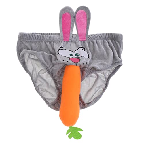 Aymzbd Lustiges Slip Kaninchen Karotten Kostüm für Männerparty von Aymzbd