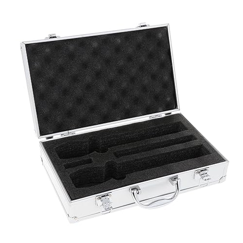 Aymzbd Mikrofontasche, Mikrofontasche, Hart, Professionelle Instrumentenbox, Hartschale, Mikrofontasche, Mikrofon Tragetasche für Chatroom, Internet, Singen, Argent Aymzbd Mikrofontasche, Mikrofontasche, Hart, Professionelle Instrumentenbox, Hartschale, Mikrofontasche, Mikrofon Tragetasche für Chatroom, Internet, Singen, Argent von Aymzbd