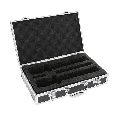 Aymzbd Mikrofontasche, Mikrofontasche, Hart, Professionelle Instrumentenbox, Hartschale, Mikrofontasche, Mikrofon Tragetasche für Chatroom, Internet, Singen, Schwarz Aymzbd Mikrofontasche, Mikrofontasche, Hart, Professionelle Instrumentenbox, Hartschale, Mikrofontasche, Mikrofon Tragetasche für Chatroom, Internet, Singen, Schwarz von Aymzbd
