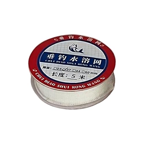 Aymzbd PVA Fischernetz, Ködernetz, Köderwickeltasche, Universell, 5 M Lang, für Festköder, Kompakter Köderhalter, Strümpfe, 37 Mm von Aymzbd