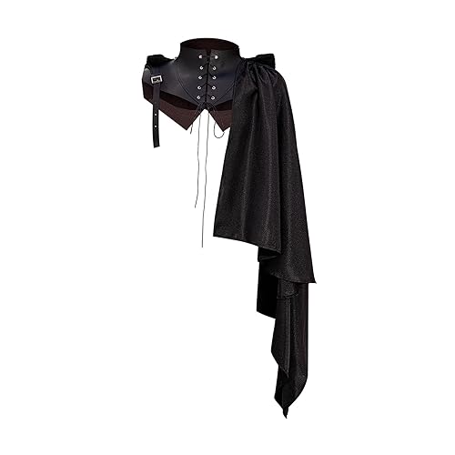 Aymzbd Rüstung Cosplay Gothic Poncho Kostüm Kapuze Schwarz Uniform Ritter Cape Aymzbd Rüstung Cosplay Gothic Poncho Kostüm Kapuze Schwarz Uniform Ritter Cape von Aymzbd