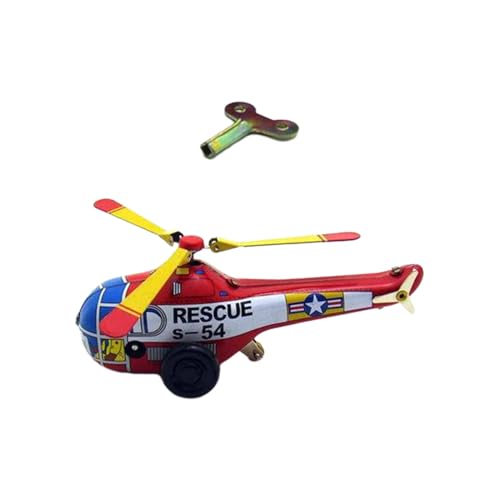 Aymzbd Zum Aufziehen Spielzeug Helikopter Aus Weißblech Zum Sammeln für Mädchen, Jungen, Erwachsene Und Kinder von Aymzbd