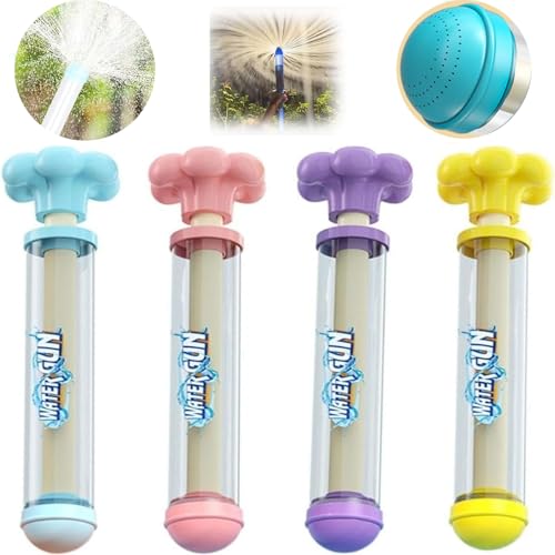 4 Stück Wasserpistole Kinder,2025 Neu WassersprüHspielzeug,Romantische Water Squirter,Pool Spielzeug für Outdoor Pool Beach von Ayucanpeng