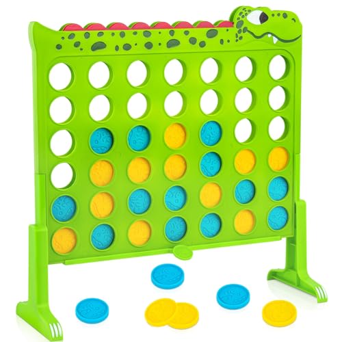 Aywewii 10.2 cm a Row Connect Game mit 36,8 x 35,6 cm Raster, Strategie-Brettspiele für Kinder und Erwachsene, Reisespiele für Jungen und Mädchen, 4-to-Score-Tischspiel, Geschenke für Kinder ab 6 von Aywewii