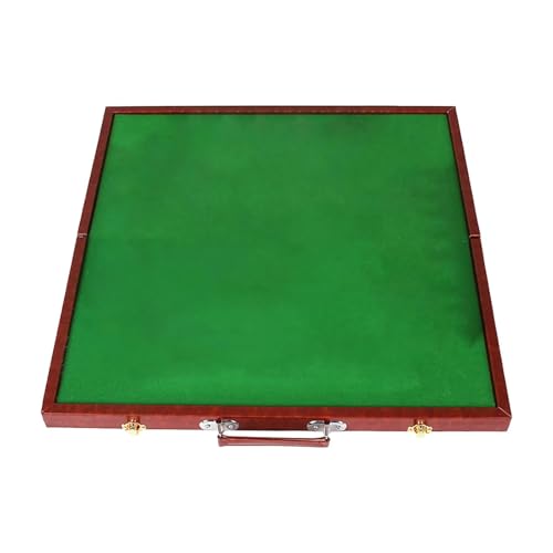 Ayztantine Mahjong-Tisch klappbar 50 x 50 cm Mini-Mahjong-Tisch-Kachelspiel, Indoor-Unterhaltungszubehör, Freizeitspiel, Aktivitätsspiel, faltbar for die Party zu Hause von Ayztantine