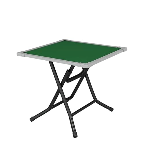 Ayztantine Mahjong-Tisch klappbar Klappbarer Mahjong-Tisch, Faltbarer quadratischer Poker-Kartenspieltisch for den Haushalt(Color7) von Ayztantine