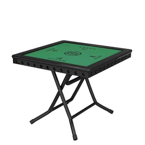Ayztantine Mahjong-Tisch klappbar Klappbarer Mahjong-Tisch, Faltbarer quadratischer Poker-Kartenspieltisch for den Haushalt(Color8) von Ayztantine