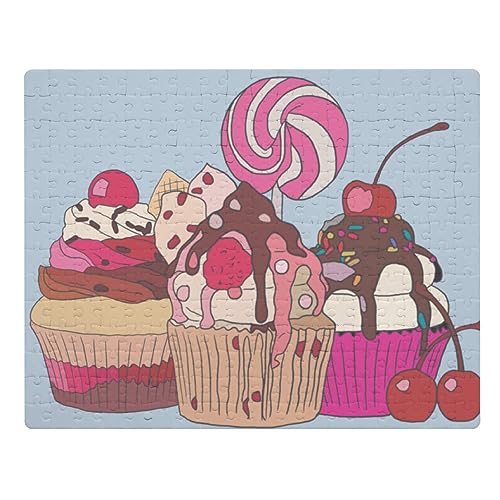 Azeeda A3 'Kuchenzeit ' 252-Teiliges Puzzle (JI00000029) von Azeeda