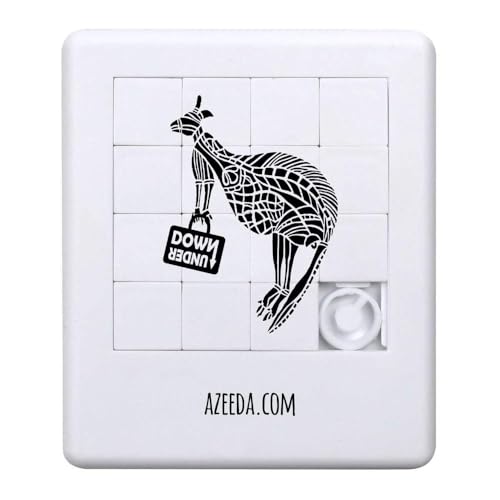 Azeeda 'Australien Urlaub Känguru' Schiebepuzzle (PZ00037585) von Azeeda