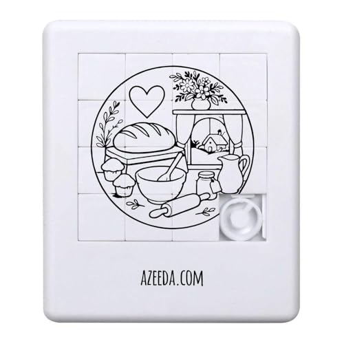 Azeeda 'Bäckerei Liebe' Schiebepuzzle (PZ00036764) von Azeeda