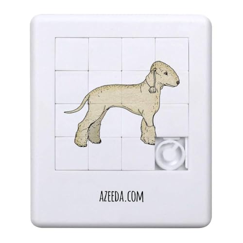 Azeeda 'Bedlington-Terrier' Schiebepuzzle (PZ00036662) von Azeeda