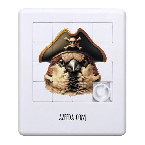 Azeeda 'Blackbeard Piratensperling' Schiebepuzzle (PZ00038437) von Azeeda
