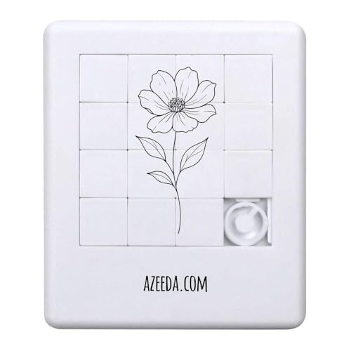 Azeeda 'Blume' Schiebepuzzle (PZ00036724) von Azeeda
