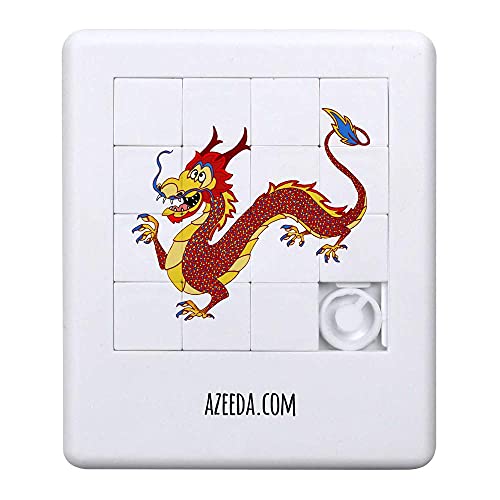 Azeeda 'Chinesischer Drache' Schiebepuzzle (PZ00010838) von Azeeda