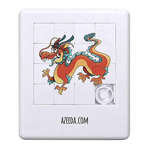 Azeeda 'Chinesischer Drache' Schiebepuzzle (PZ00016653) von Azeeda