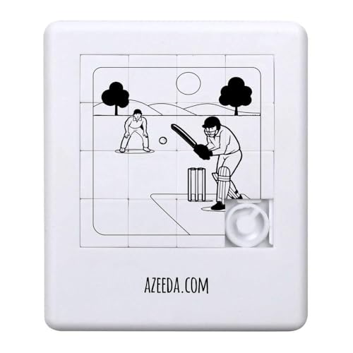 Azeeda 'Cricket-Spiel-Action' Schiebepuzzle (PZ00036865) von Azeeda