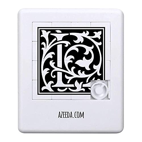 Azeeda 'Dekorativer Buchstabe L' Schiebepuzzle (PZ00016890) von Azeeda