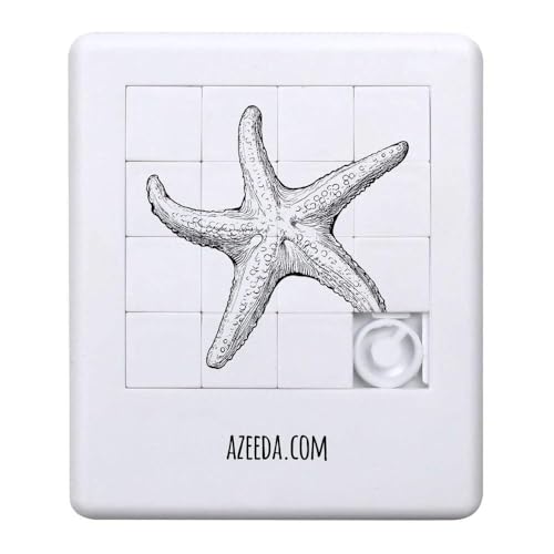 Azeeda 'Einzelner Seestern' Schiebepuzzle (PZ00036856) von Azeeda