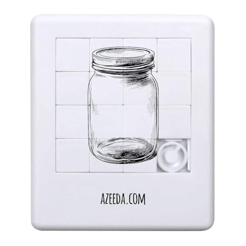 Azeeda 'Einzelnes Glasgefäß' Schiebepuzzle (PZ00036812) von Azeeda