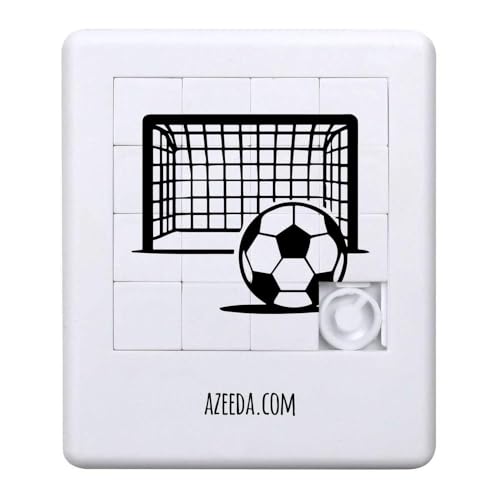 Azeeda 'Fußballnetz & Ball' Schiebepuzzle (PZ00037871) von Azeeda