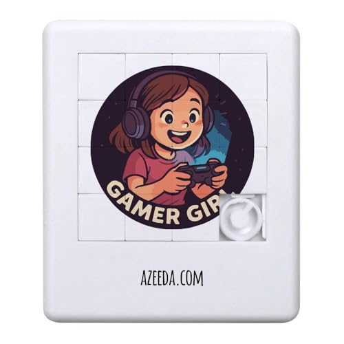 Azeeda 'Gamer-Mädchen' Schiebepuzzle (PZ00036731) von Azeeda