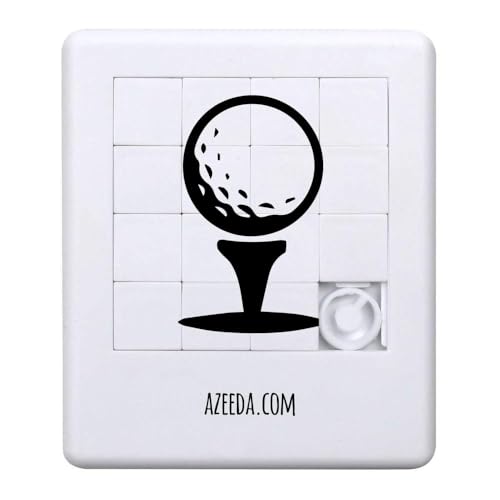 Azeeda 'Golfball auf Abschlag' Schiebepuzzle (PZ00038386) von Azeeda