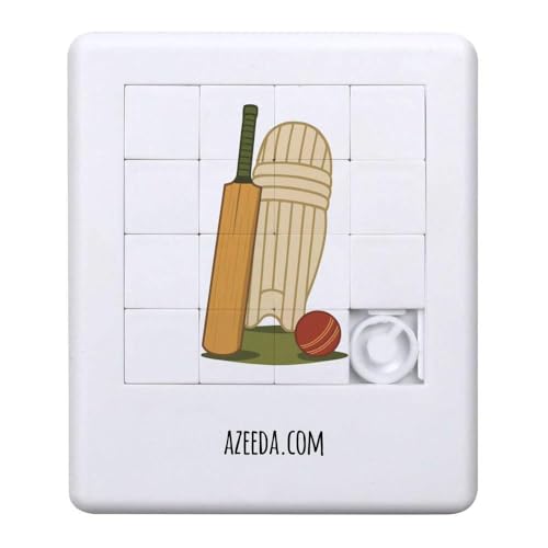 Azeeda 'Grundlegende Cricket-Ausrüstung' Schiebepuzzle (PZ00036872) von Azeeda