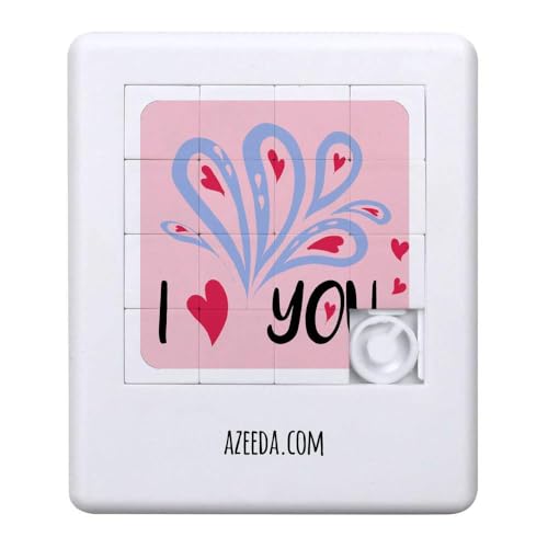 Azeeda 'Ich Liebe Dich' Schiebepuzzle (PZ00036595) von Azeeda