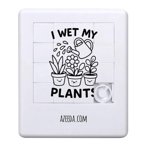 Azeeda 'Ich befeuchte Meine Pflanzen' Schiebepuzzle (PZ00036821) von Azeeda