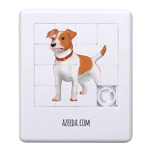 Azeeda 'Jack Russell Terrier' Schiebepuzzle (PZ00036245) von Azeeda