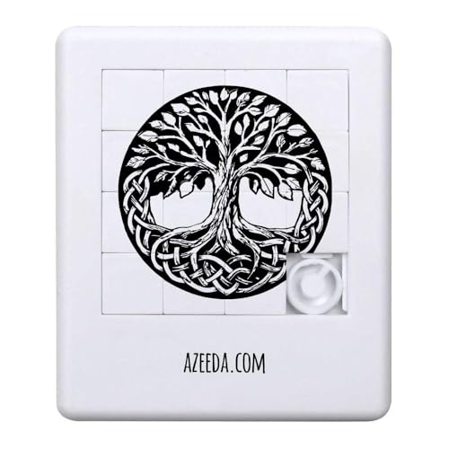 Azeeda 'Keltischer Lebensbaum' Schiebepuzzle (PZ00037879) von Azeeda