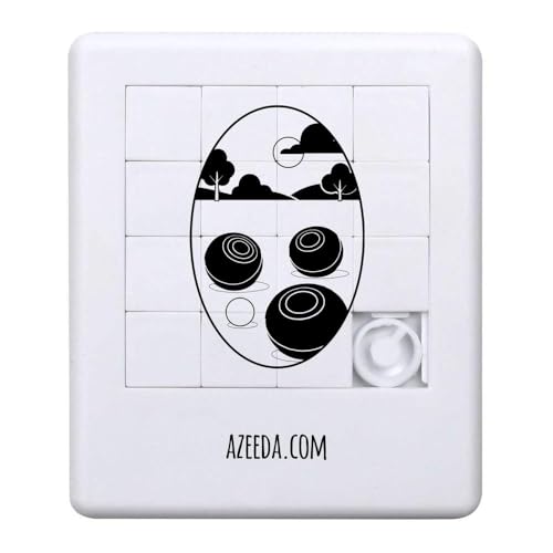 Azeeda 'Lawn Bowls Spiel' Schiebepuzzle (PZ00036881) von Azeeda