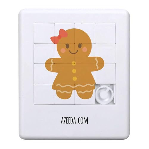 Azeeda 'Lebkuchen Frau' Schiebepuzzle (PZ00037766) von Azeeda