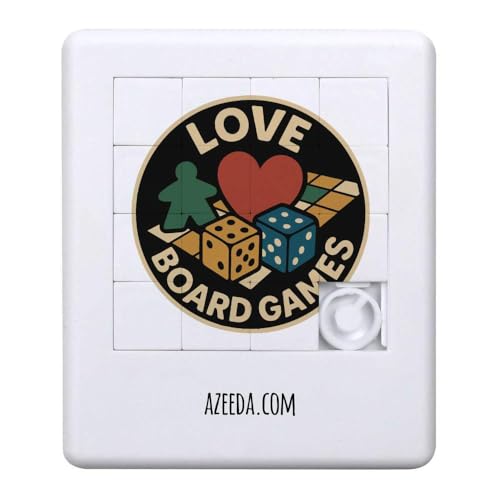 Azeeda 'Liebe Brettspiele' Schiebepuzzle (PZ00036628) von Azeeda