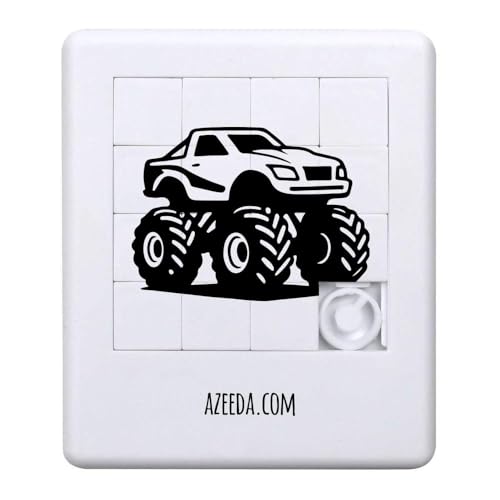 Azeeda 'Monster Truck' Schiebepuzzle (PZ00037839) von Azeeda