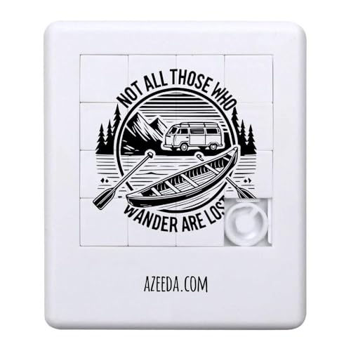 Azeeda 'Nicht alle, die wandern, sind verloren' Schiebepuzzle (PZ00030796) von Azeeda