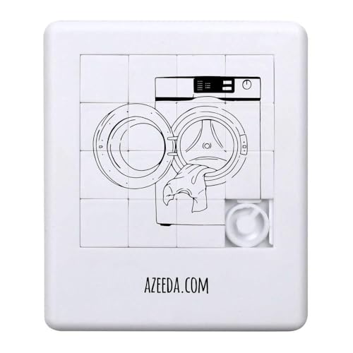 Azeeda 'Offene Waschmaschine' Schiebepuzzle (PZ00036687) von Azeeda