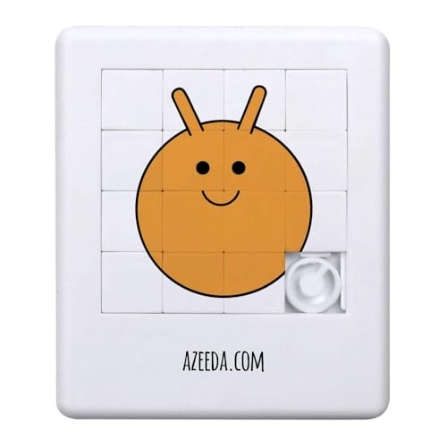 Azeeda 'Oranger Space Hopper' Schiebepuzzle (PZ00036547) von Azeeda