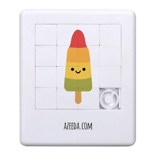 Azeeda 'Raketen-EIS am Stiel' Schiebepuzzle (PZ00036613) von Azeeda