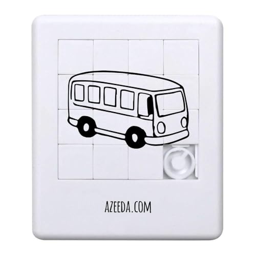 Azeeda 'Reisebusfahrzeug' Schiebepuzzle (PZ00037529) von Azeeda
