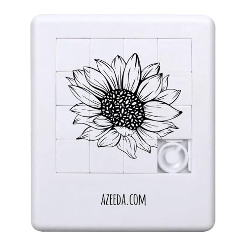 Azeeda 'Schöne Sonnenblume' Schiebepuzzle (PZ00038680) von Azeeda