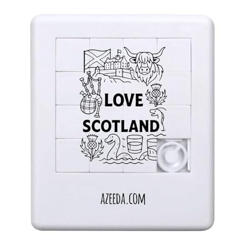 Azeeda 'Schottland Liebe' Schiebepuzzle (PZ00036849) von Azeeda