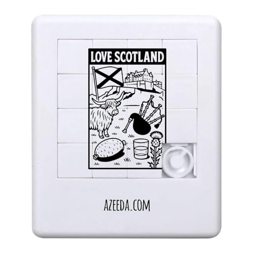 Azeeda 'Schottland-Stolz' Schiebepuzzle (PZ00036847) von Azeeda