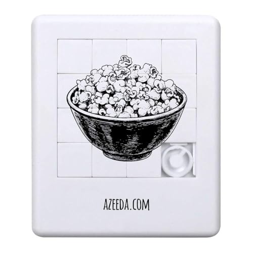 Azeeda 'Schüssel Popcorn' Schiebepuzzle (PZ00036811) von Azeeda