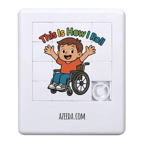 Azeeda 'So Rolle ich' Schiebepuzzle (PZ00038584) von Azeeda