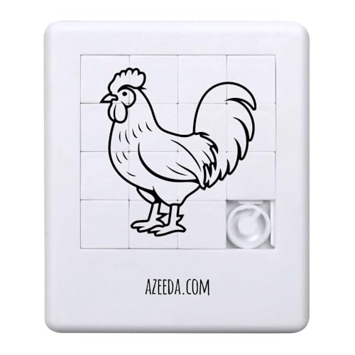 Azeeda 'Stehender Hahn' Schiebepuzzle (PZ00038210) von Azeeda