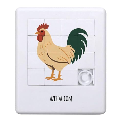 Azeeda 'Stehender Hahn' Schiebepuzzle (PZ00038211) von Azeeda